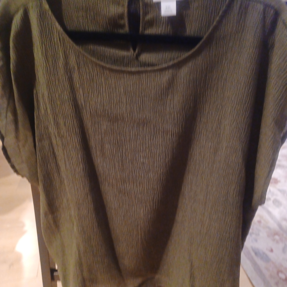 Liz Claiborne Olive Green Blouse